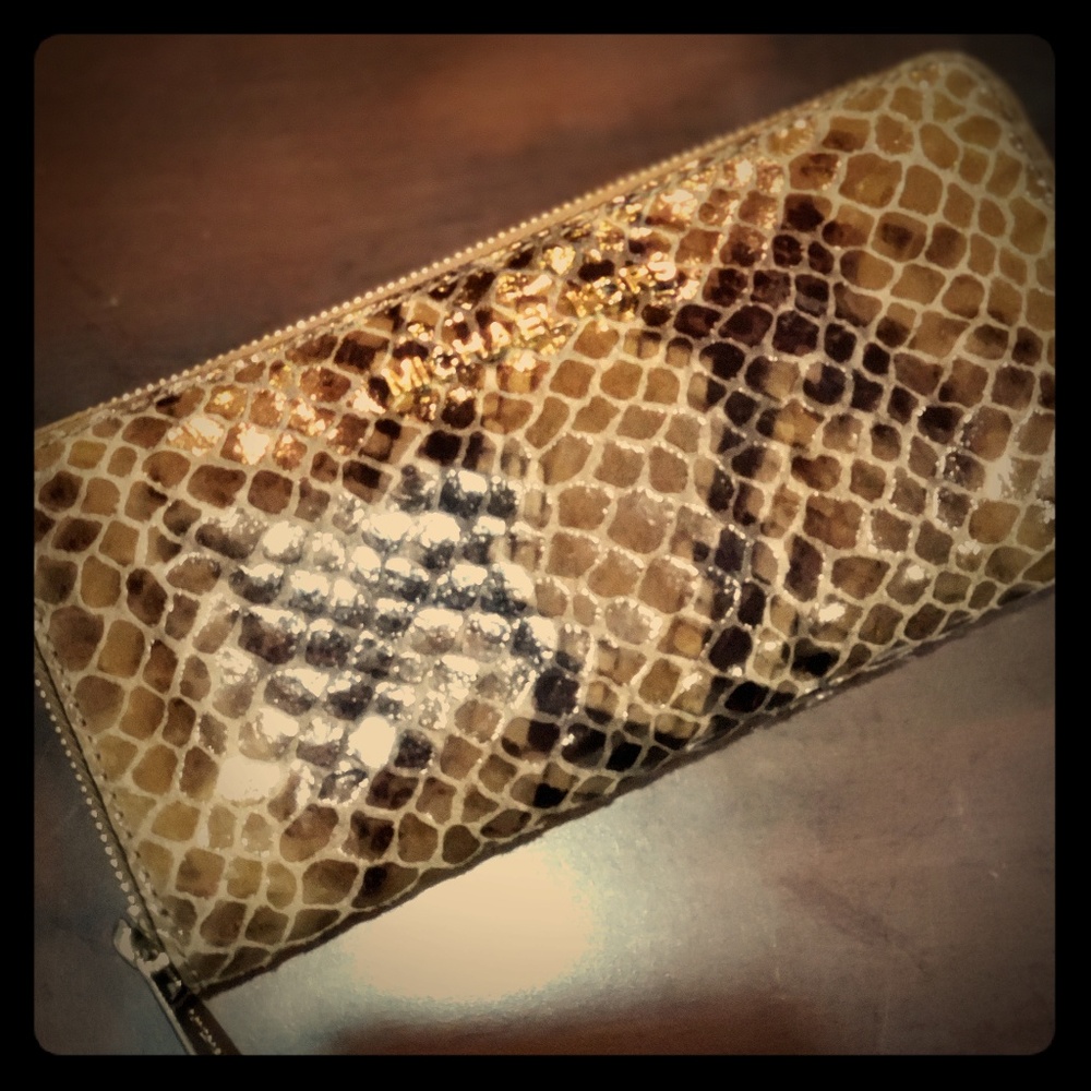 Michael Kors Snake Skin Wallet